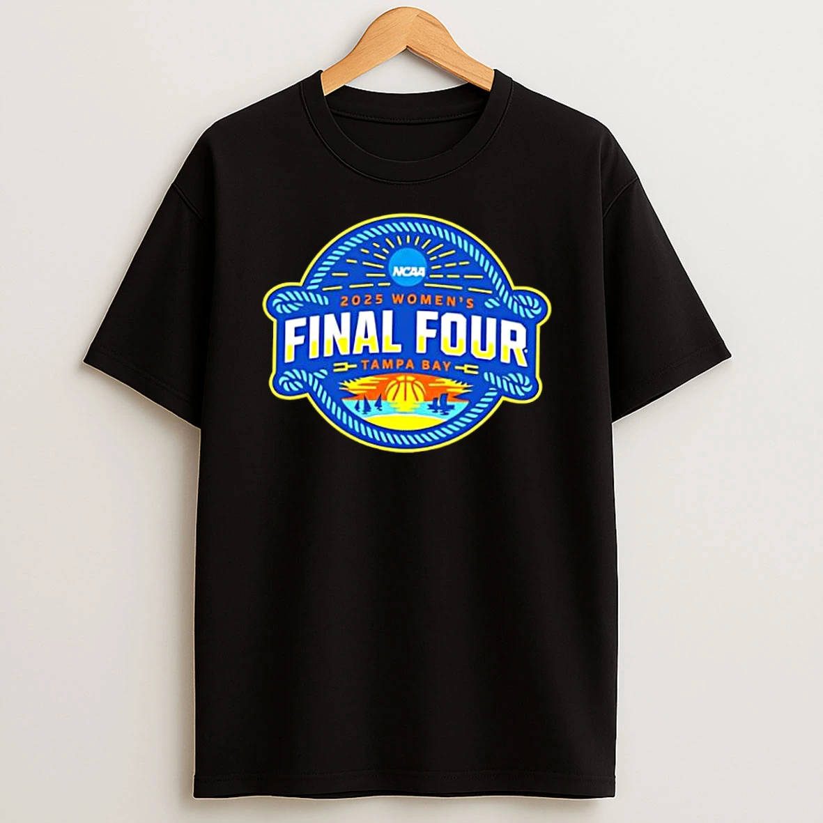 2025 Ncaa Womens Basketball Final Four Tampa Bay Logo Shirts