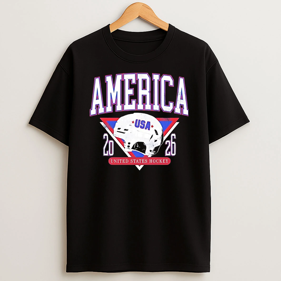 2026 America Hockey Helmet Vintage Shirts