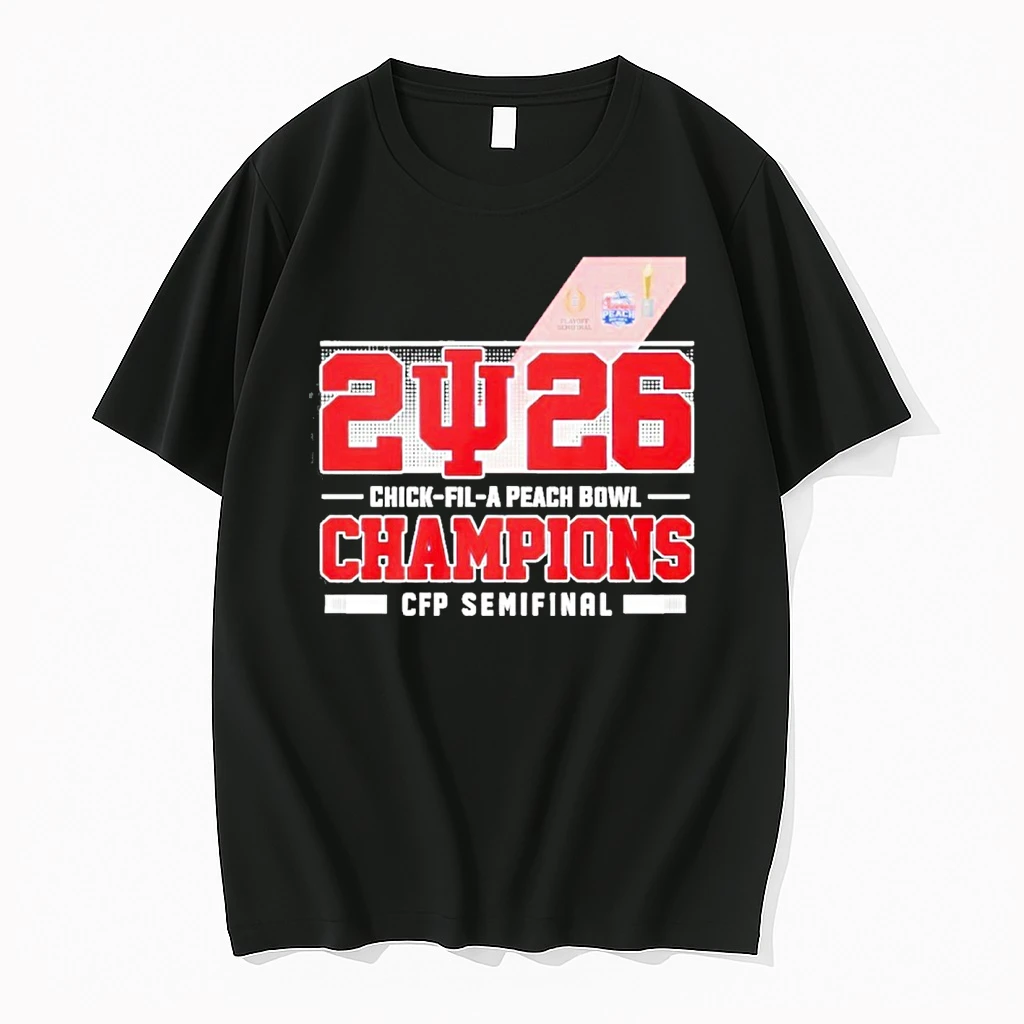2026 Chick Fil A Peach Bowl Champions Cfp Semifinal Road To The National Championship Shirts