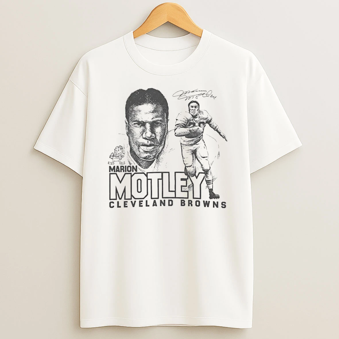 2026 Cleveland Browns Nfl Marion Motley Signature Shirts