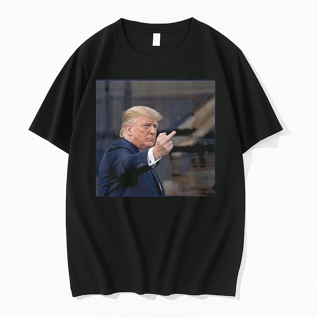 2026 Donald Trump Flips Off Middle Finger On Michigan Shirts
