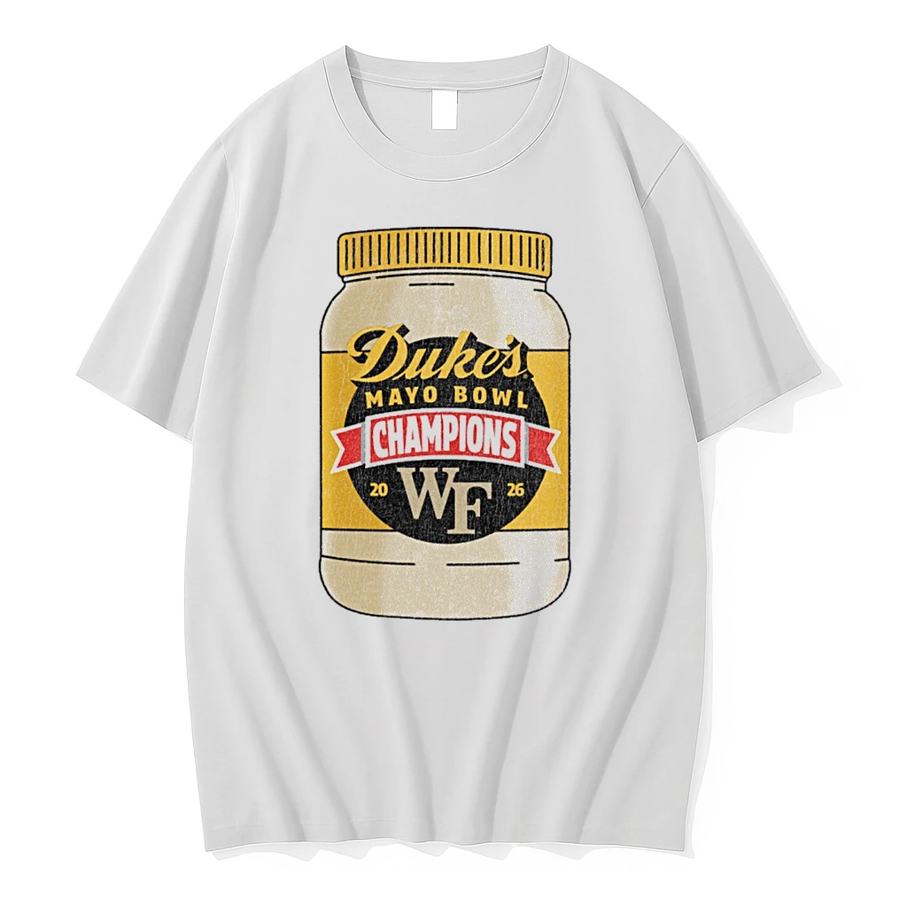 2026 Dukes Mayo Bowl Wake Forest Demon Deacons Champions Shirts