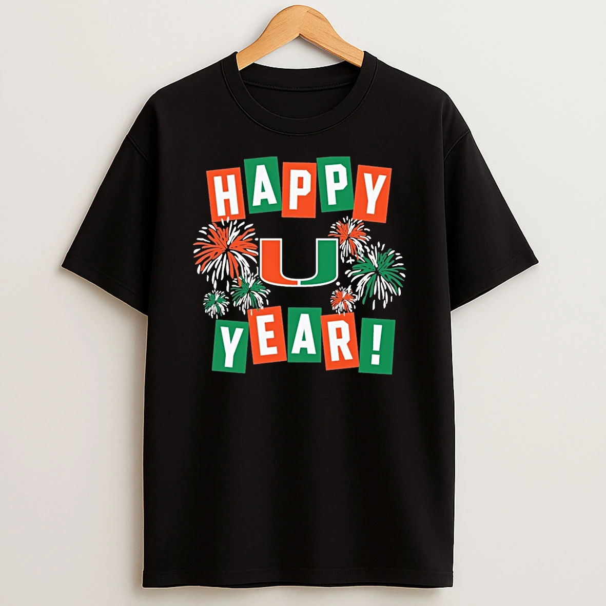 2026 Miami Hurricanes Happy U Year Shirts