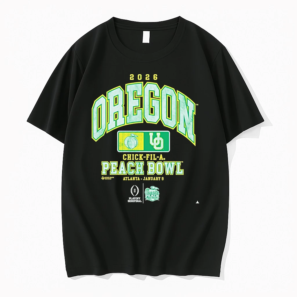 2026 Oregon Ducks Chick Fil A Peach Bowl January 9th Atlanta Vintage Shirts
