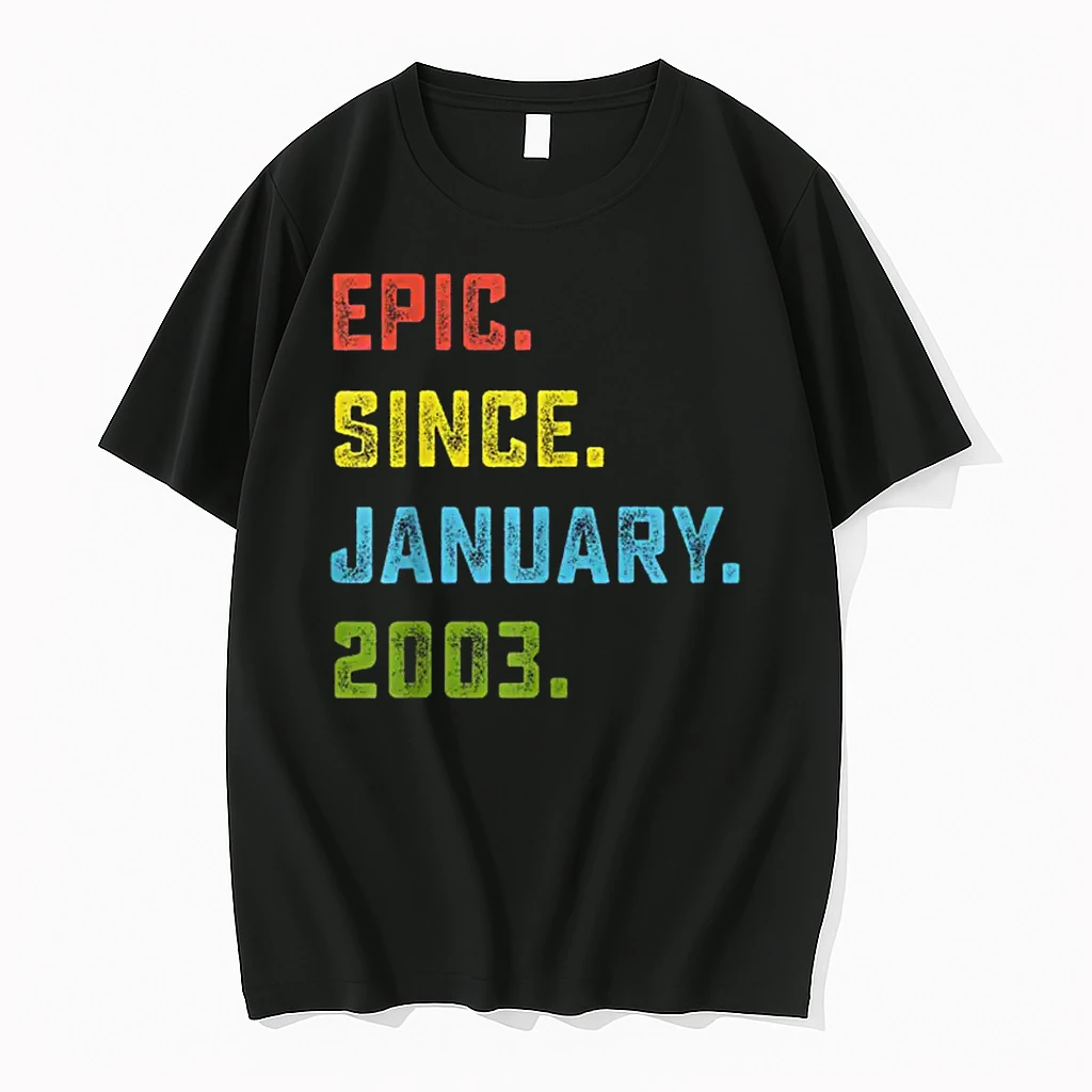 23rd Birthday Gift Epic Since January 2003 23 Years Old Shirts