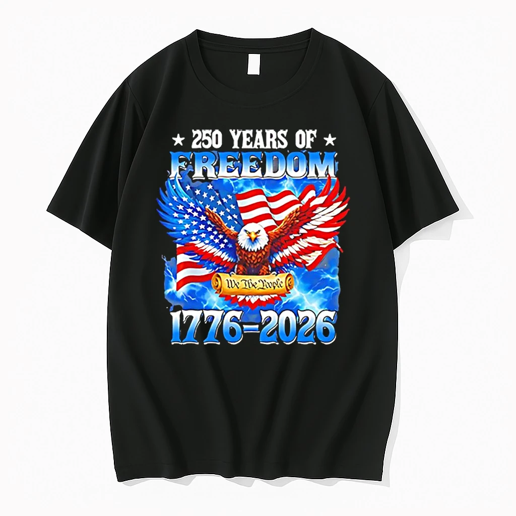 250 Years Of Freedom American 1776 2026 Birthday Shirts