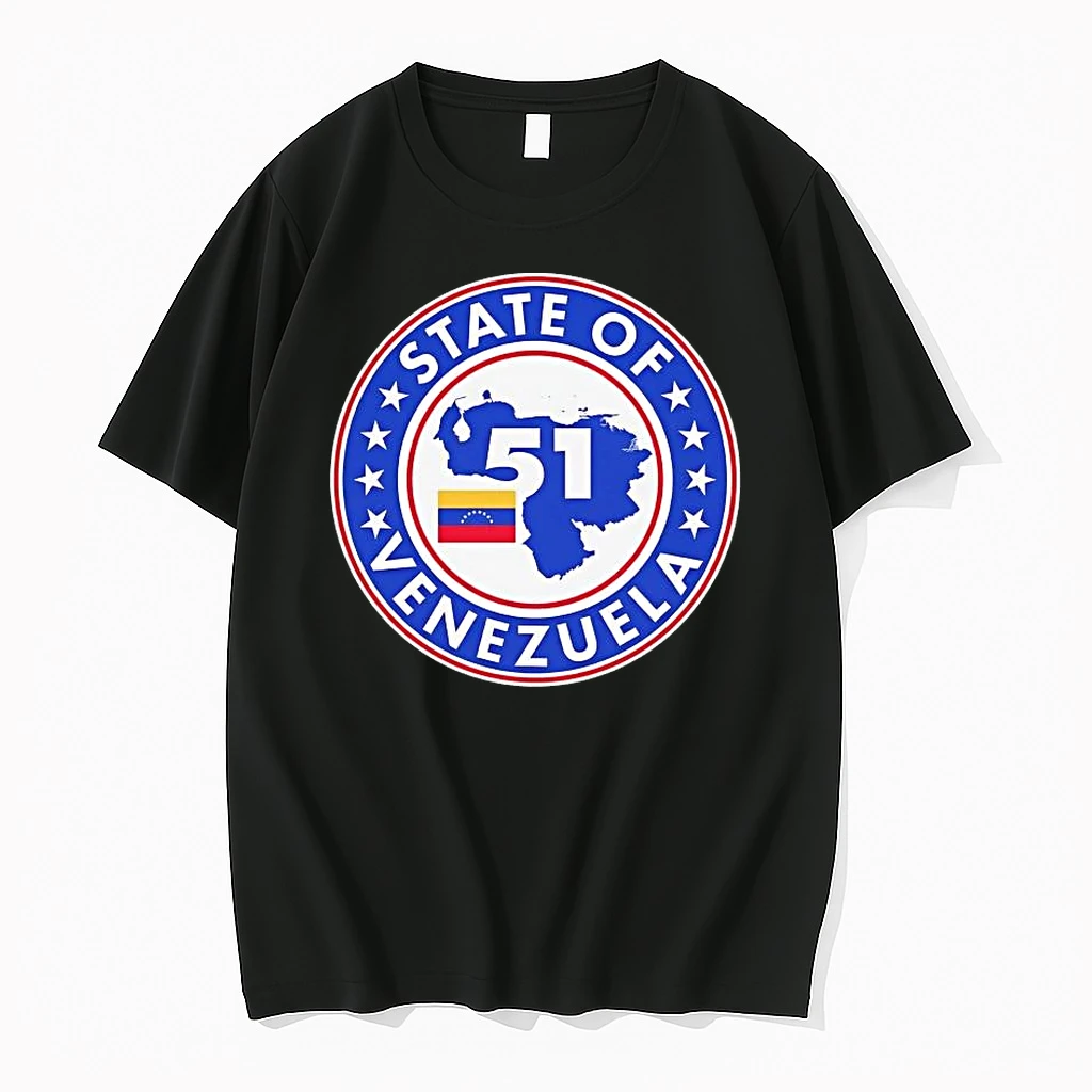 51 State Of Venezuela 51st Us Map Shirts