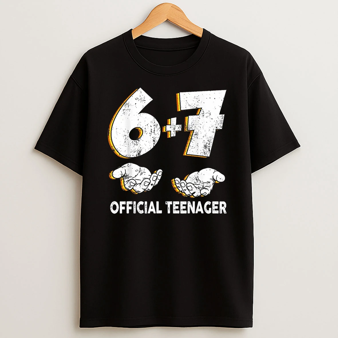 6 7 Birthday Teenager 13 Year Old 13th Birthday Boy Shirts