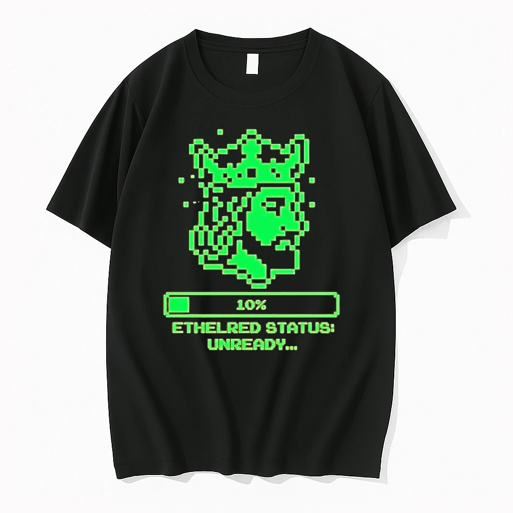 8 Bit Ethelred Status Unready Shirts