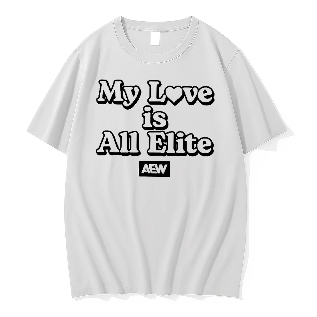 Aew My Love Is All Elite Woman Shirts