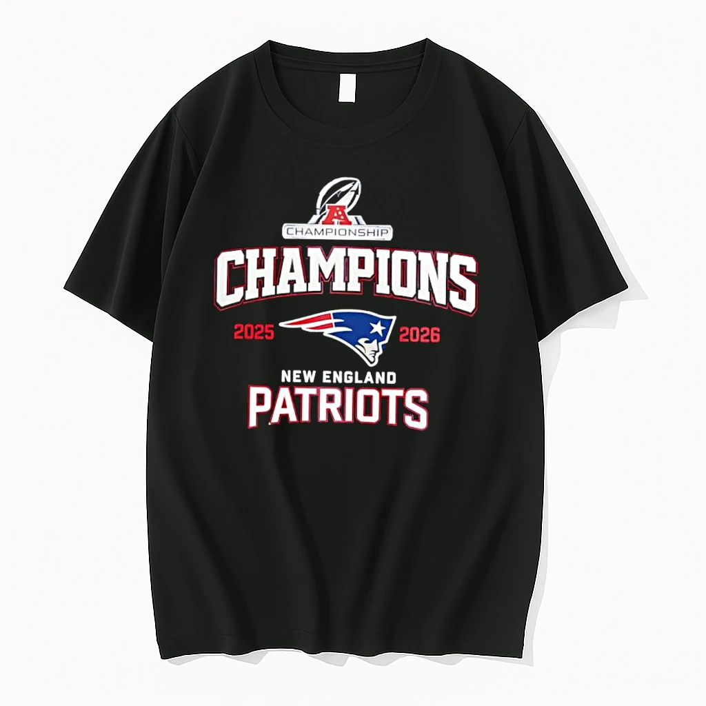 Afc Champions New England Patriots 2025 2026 Shirts