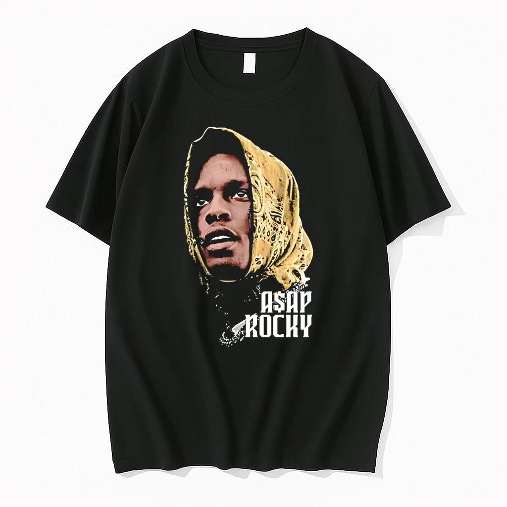 Asap Rocky Headscarf Graphic Shirts