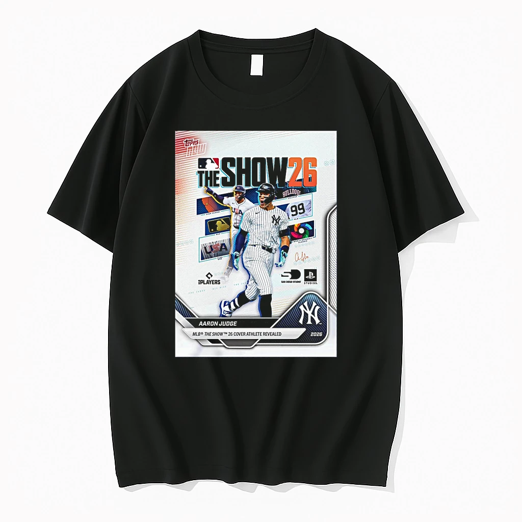 Aaron Judge Mlb The Show 2026 Cover Athlete Revealed Signature Shirts