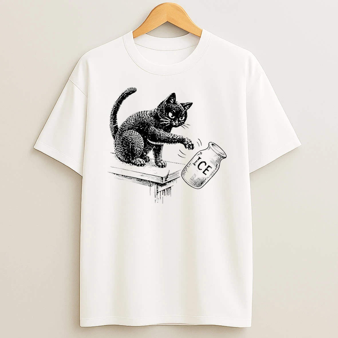 Abolish Ice Cat Political Shirts