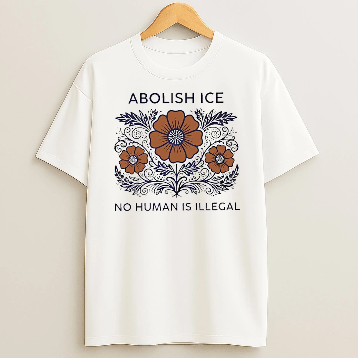 Abolish Ice No Human Is Illegal Shirts