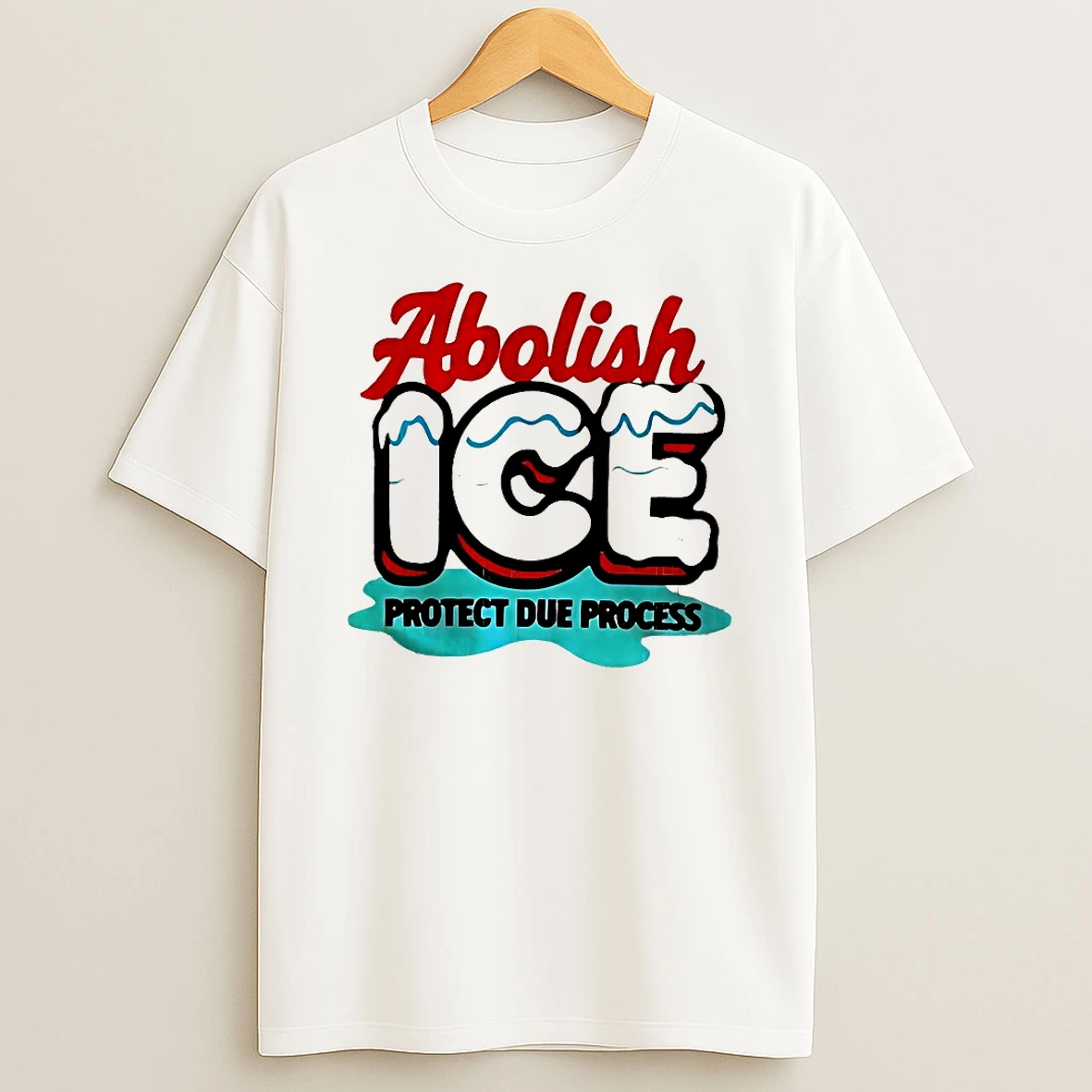Abolish Ice Protect Due Process Shirts