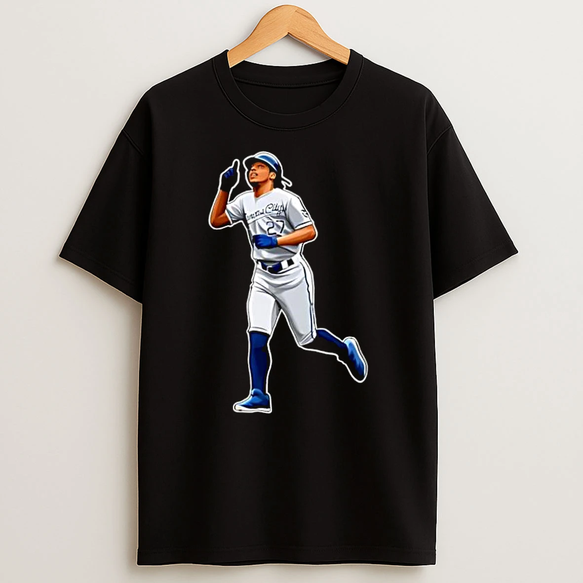 Adalberto Mondesi Celebrates Baseball Shirts