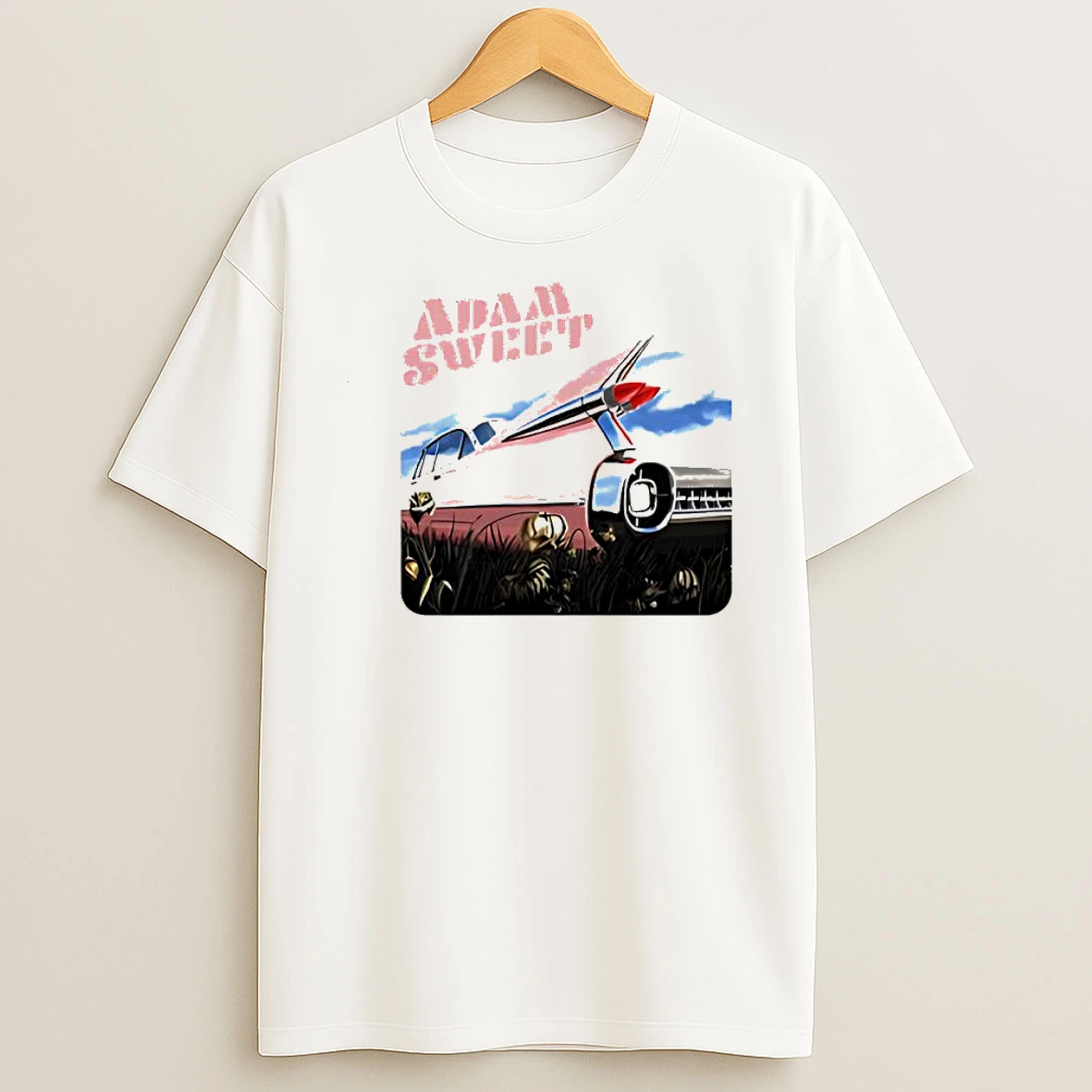Adam Sweet Dead Flowers Graphic Shirts