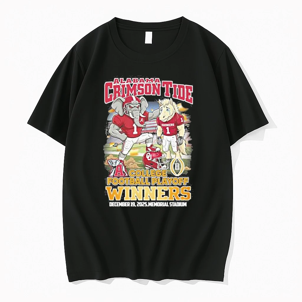 Alabama Beat Sooners College Football Playoff Winners Shirts