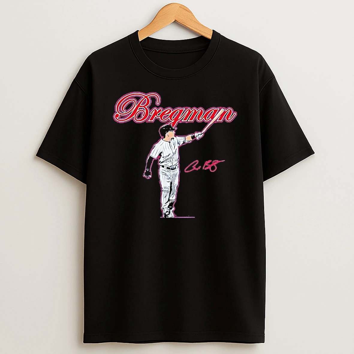 Alex Bregman Chicago Slugger Swing Signature Shirts