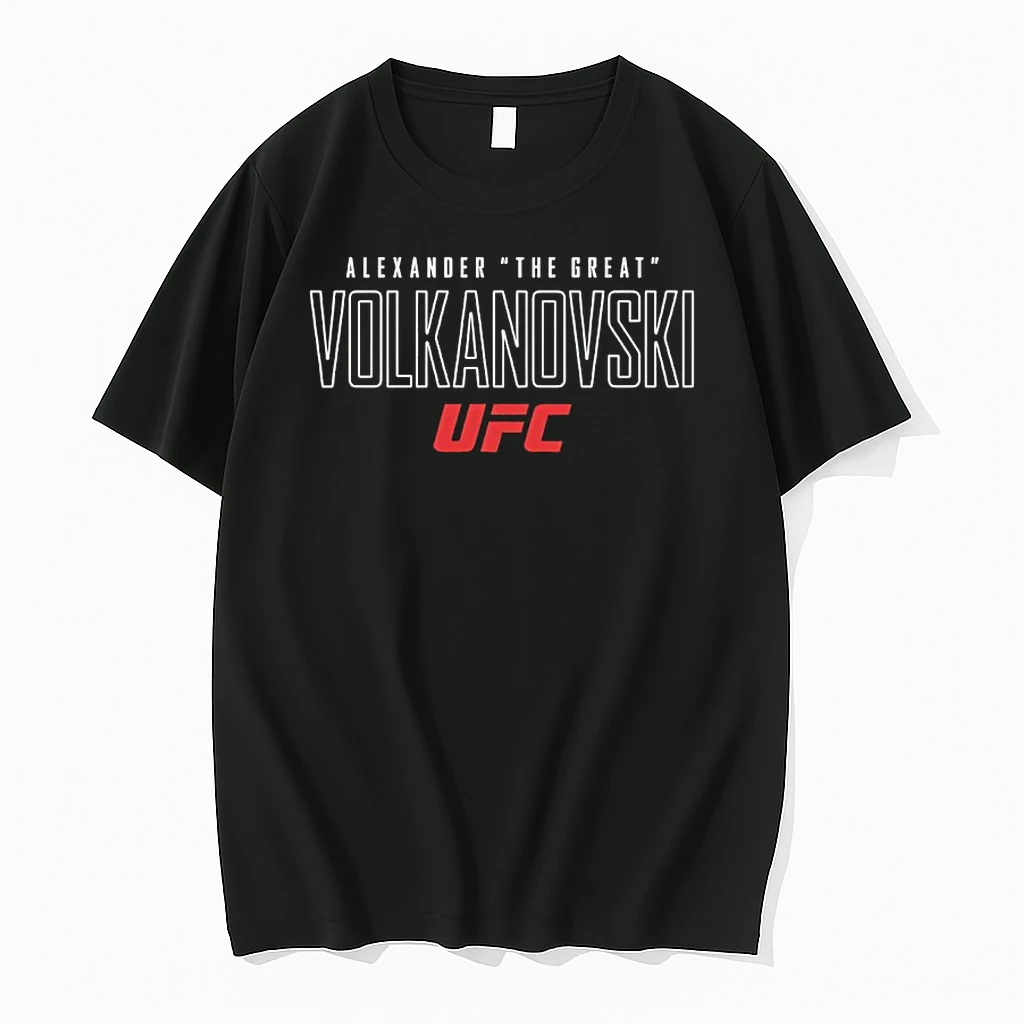 Alexander The Great Volkanovski Ufc Name And Logo Shirts