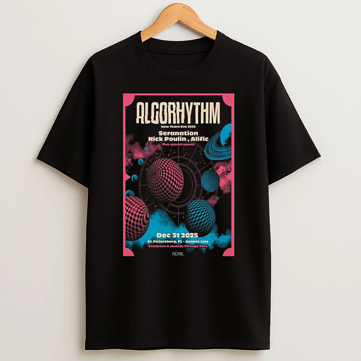 Algorhythm December 31 2025 St Petersburg Fl Jannus Live Shirts
