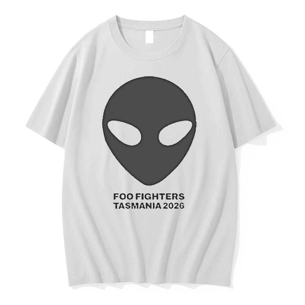 Alien Foo Fighters Tasmania Tour 2026 Shirts