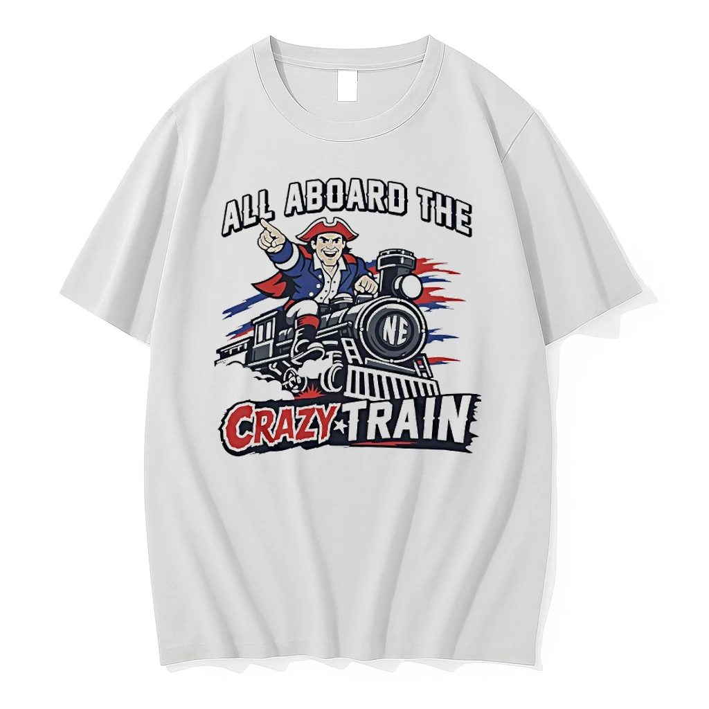 All Aboard The New England Crazy Train Shirts