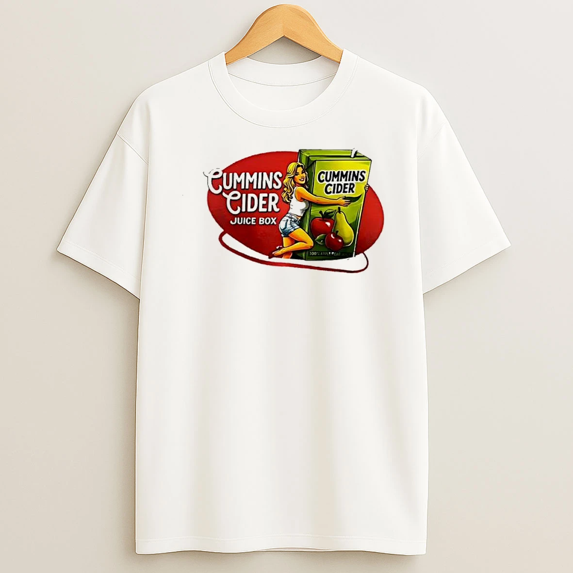 All Natural Cummins Cider Juice Box Shirts
