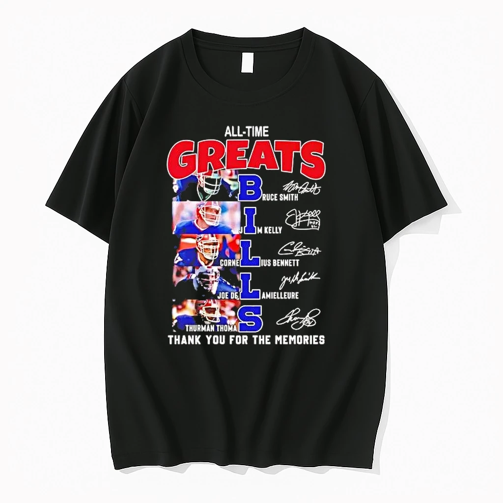 All Time Greats Bills Thank You For The Memories Players Shirts