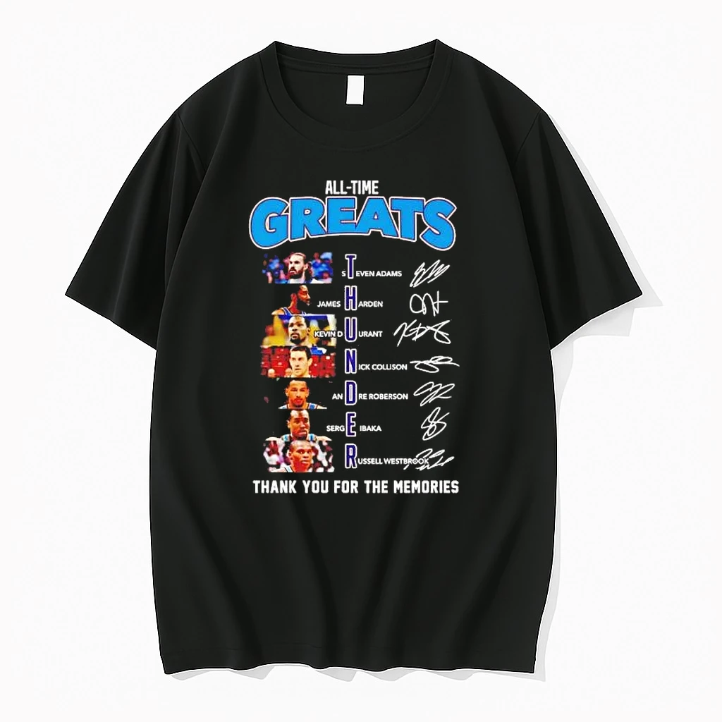 All Time Greats Thunder Thank You For The Memories Players Shirts