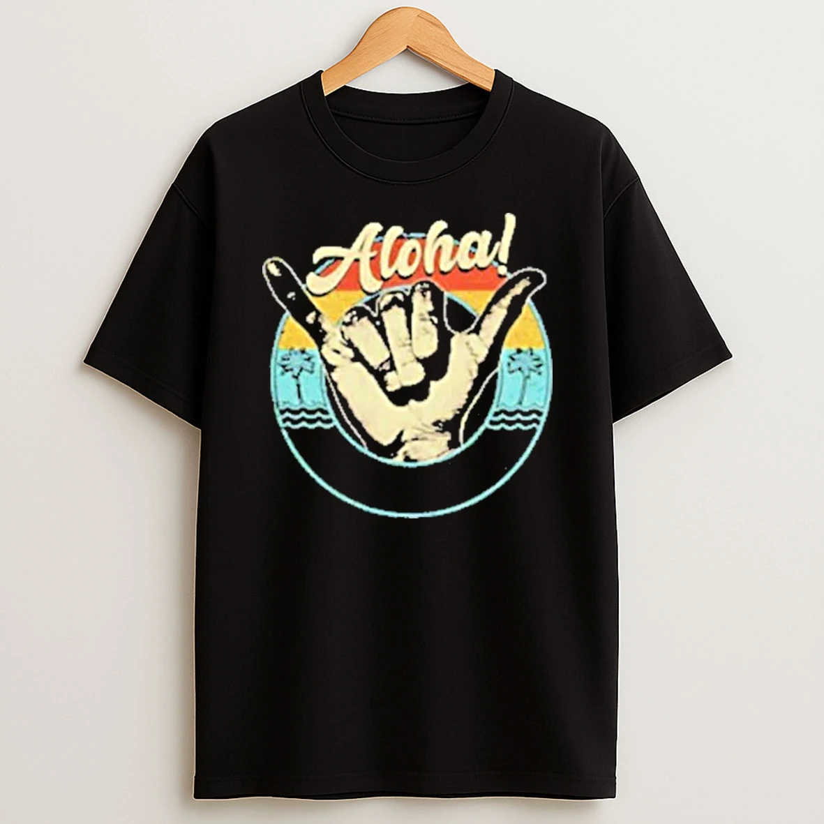 Aloha Rock And Roll Hands Sunset Shirts