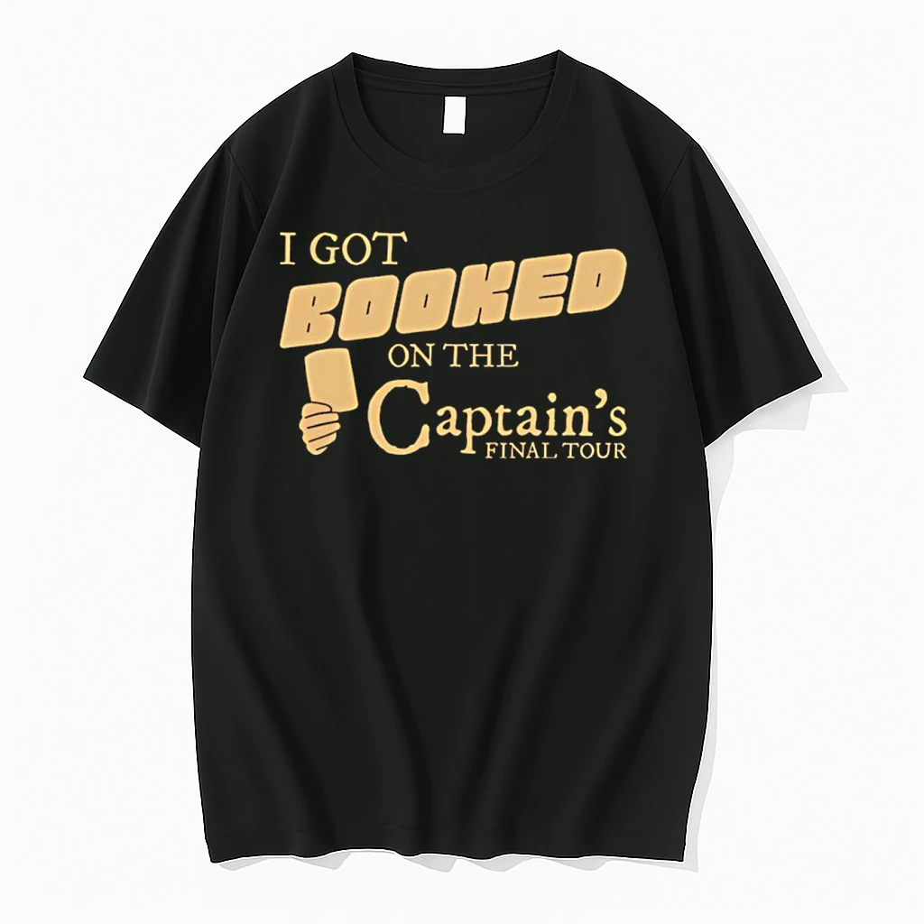 Amber Wisners I Got Booked On The Captains Final Tour 2026 Shirts