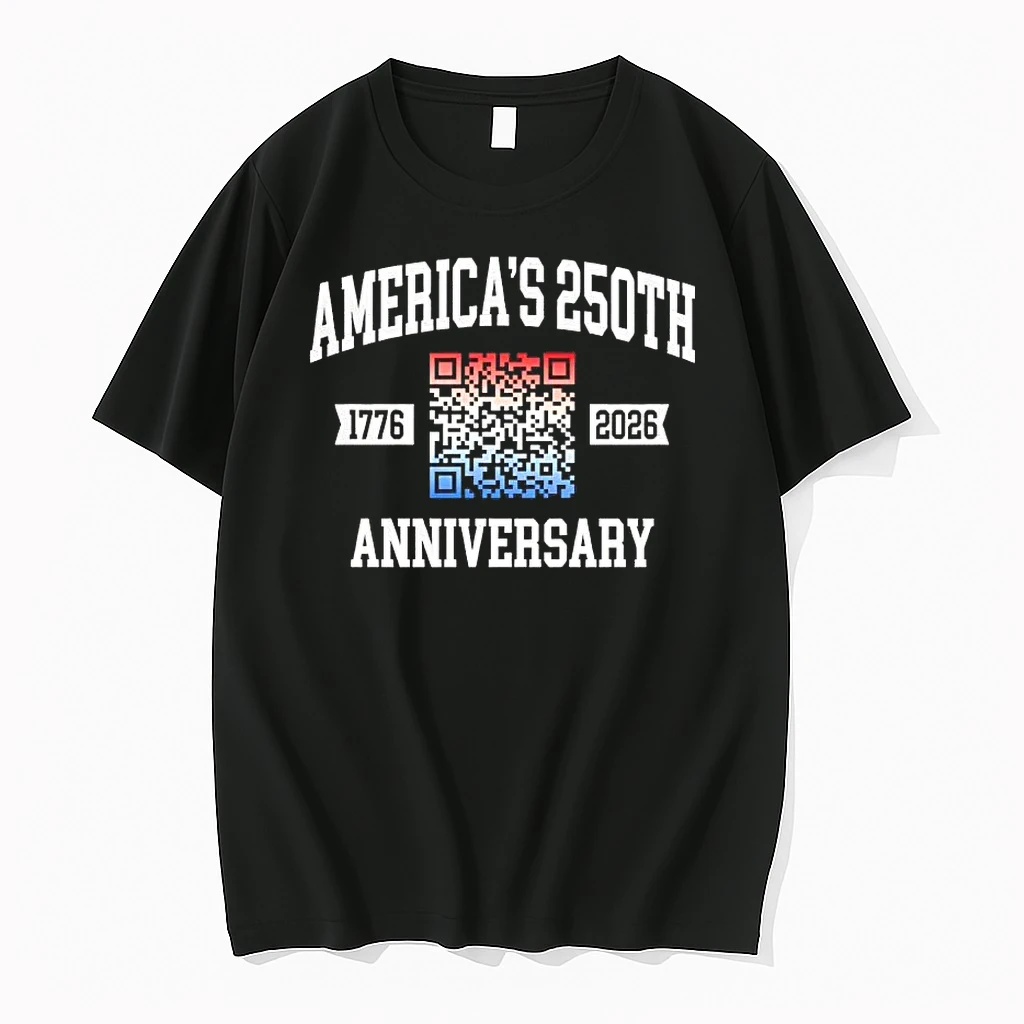 Americas 250th Anniversary Qr Code Shirts