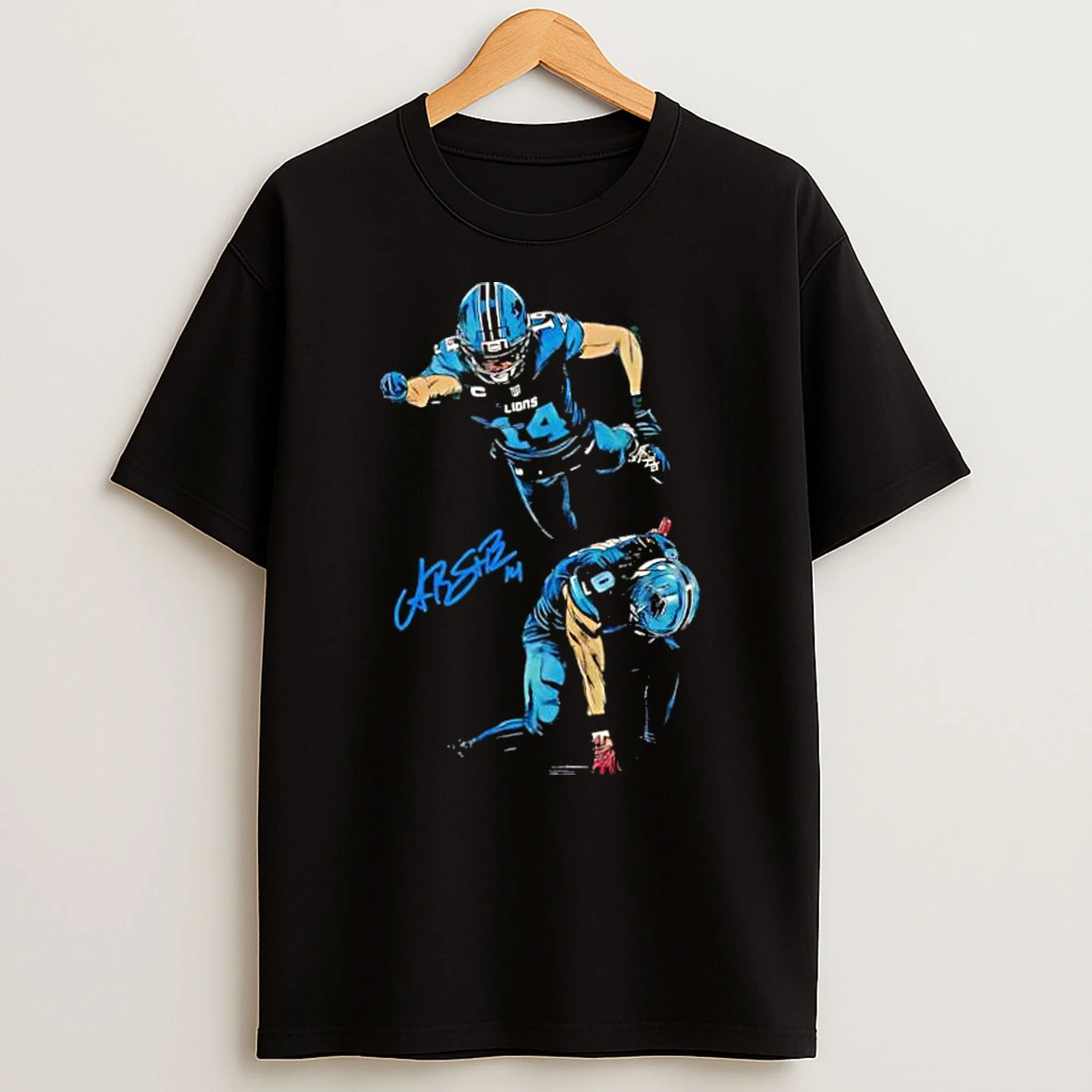 Amon Ra St Brown Funny Meme Football Y2k Rap Shirts