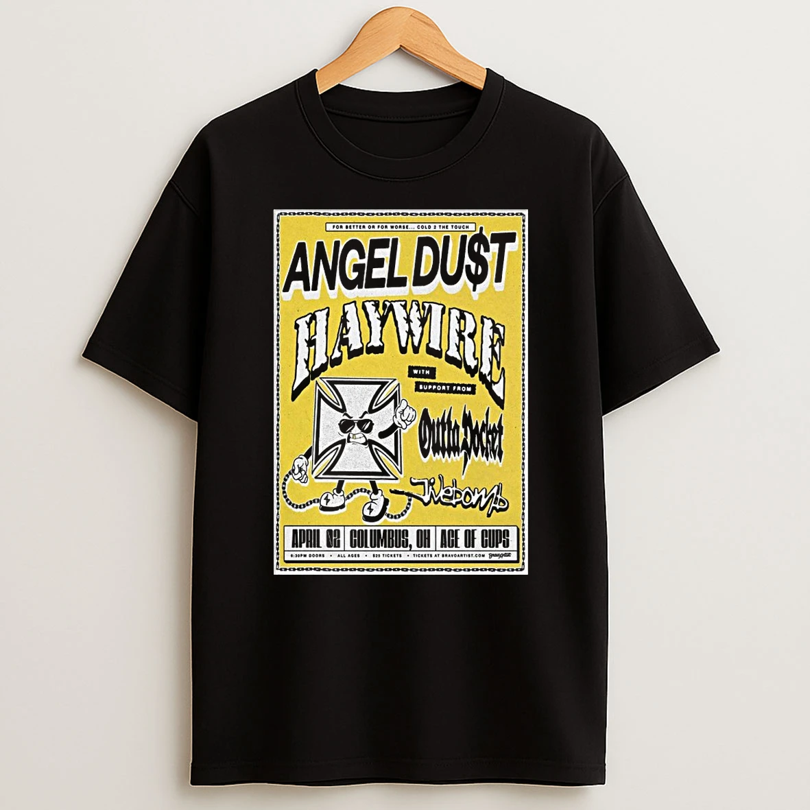 Angel Dut April 2 2026 Ace Of Cups Columbus Oh Shirts