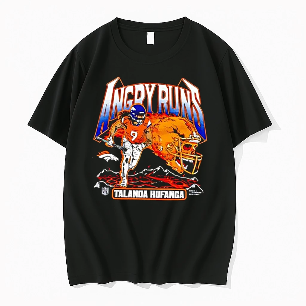 Angry Runs 2025 Broncos Talanoa Hufanga Graphic Shirts