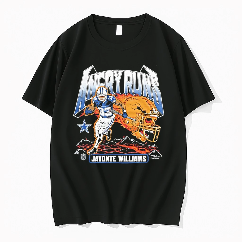 Angry Runs 2025 Dallas Cowboys Javonte Williams Shirts