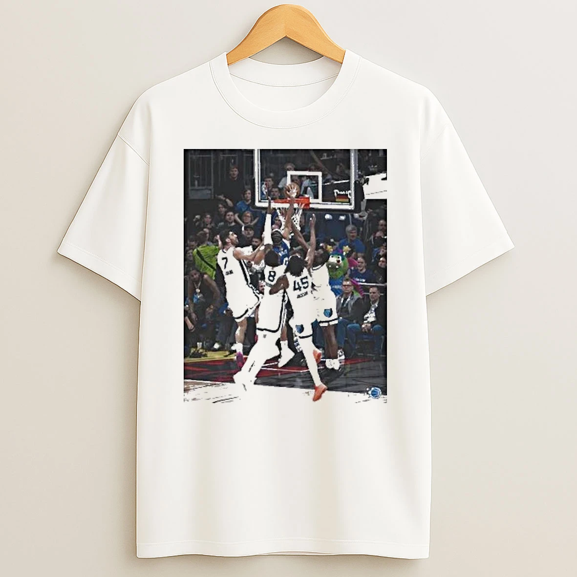 Anthony Black Dunks On 4 Grizzlies Players Tour 2026 Shirts