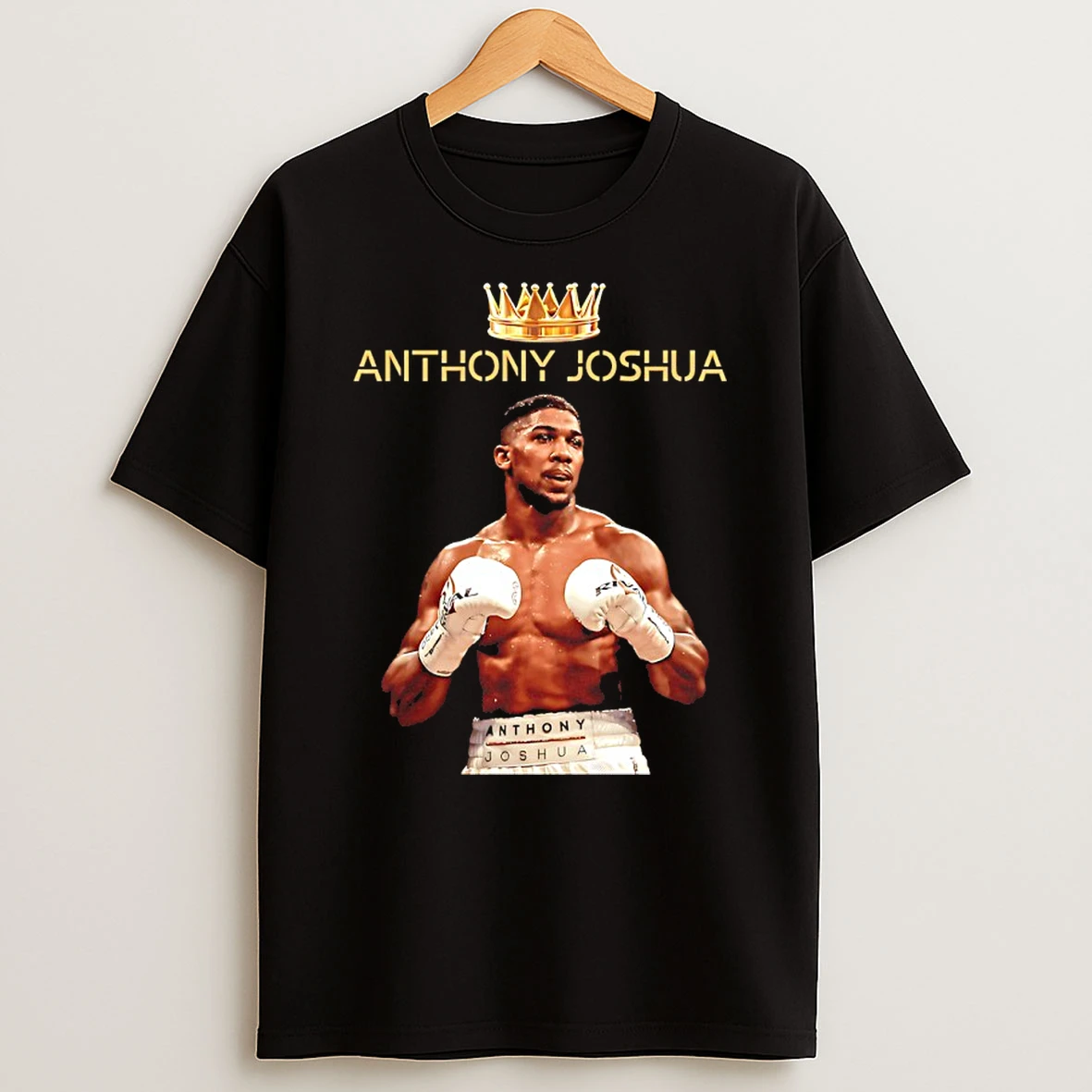Anthony Joshua King Boxer Photo Shirts