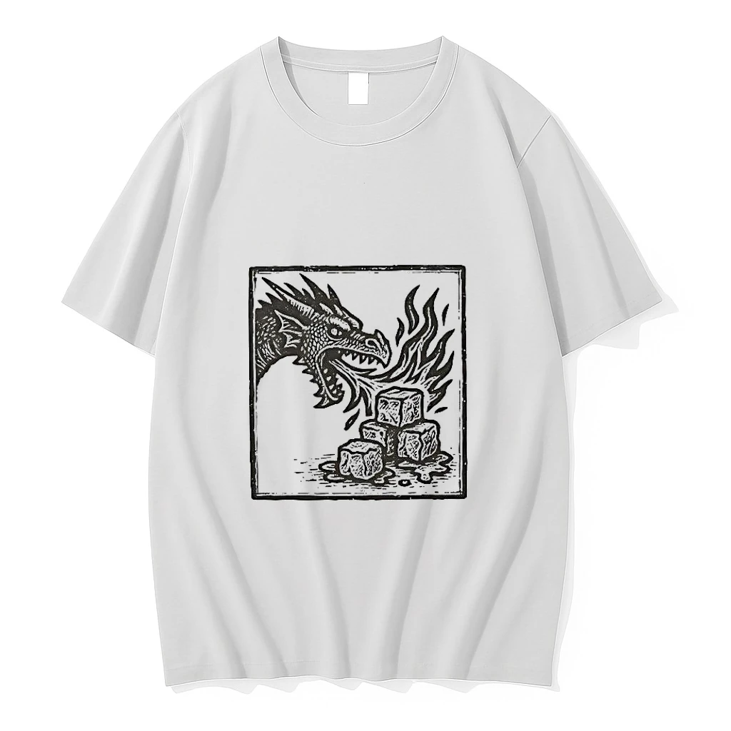 Anti Ice Dragon Woman Shirts
