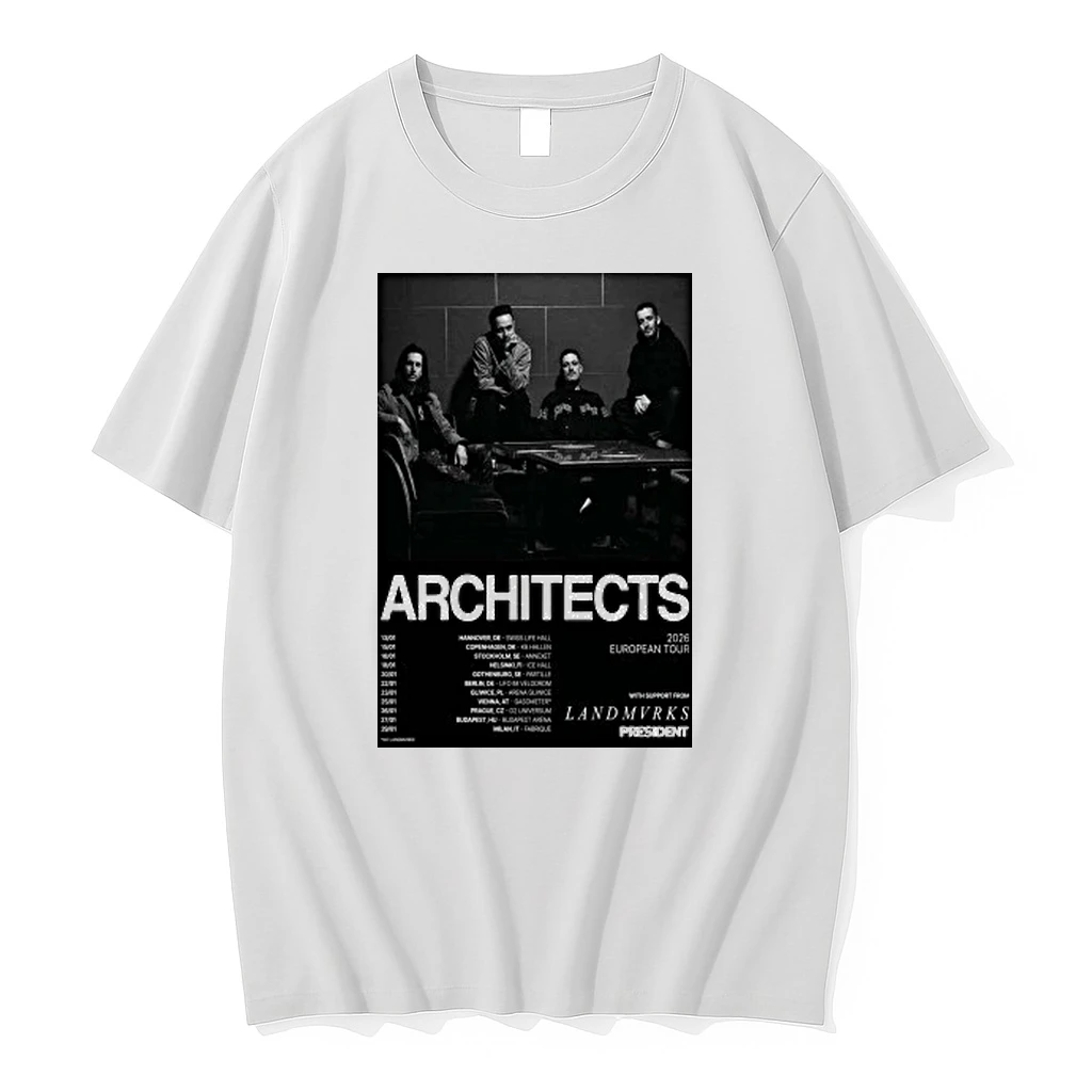 Architects 2026 European Tour Landmvrks President Shirts