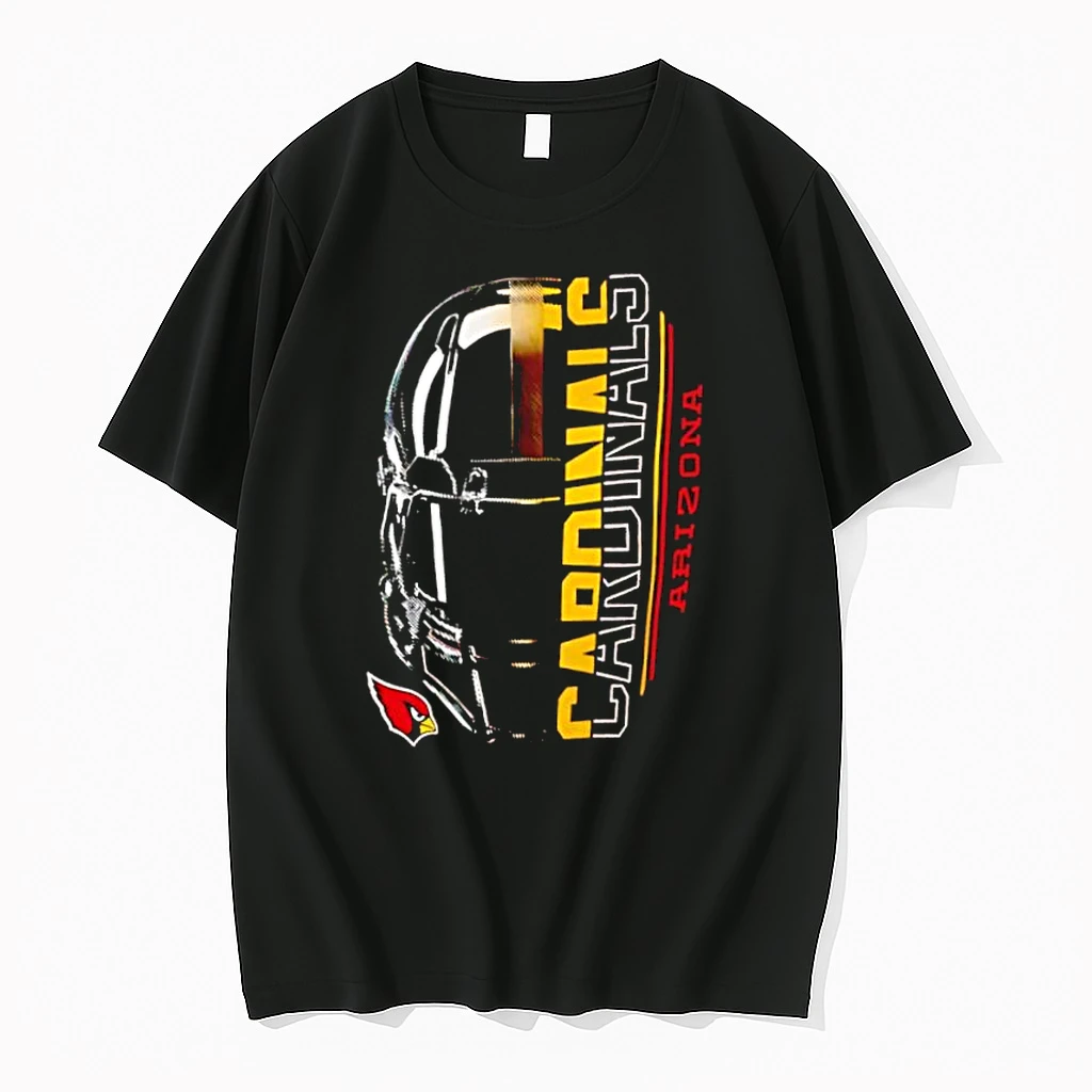Arizona Cardinals Red Half Helmet Shirts