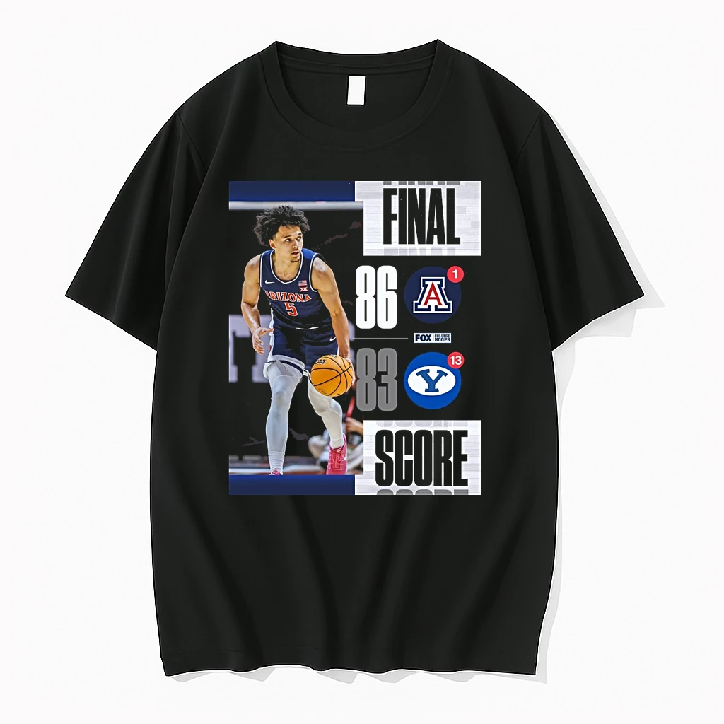 Arizona Wildcats Vs Byu Cougars Final Score 86 83 January 26 2026 Shirts