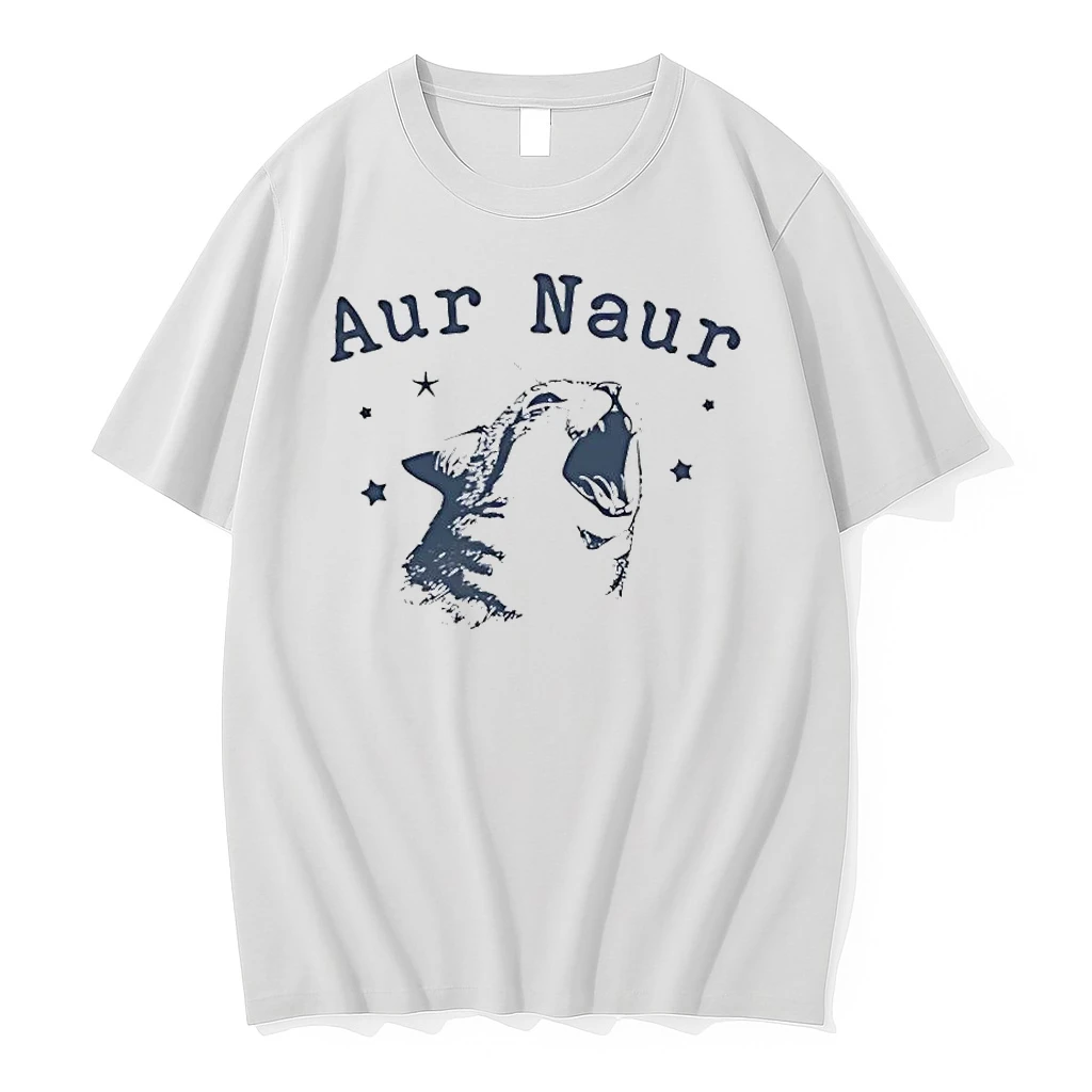 Aur Naur Cat Funny 2026 Shirts