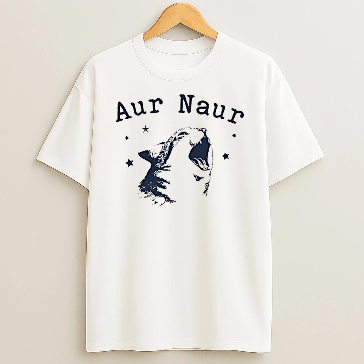 Aur Naur Cat Funny Shirts
