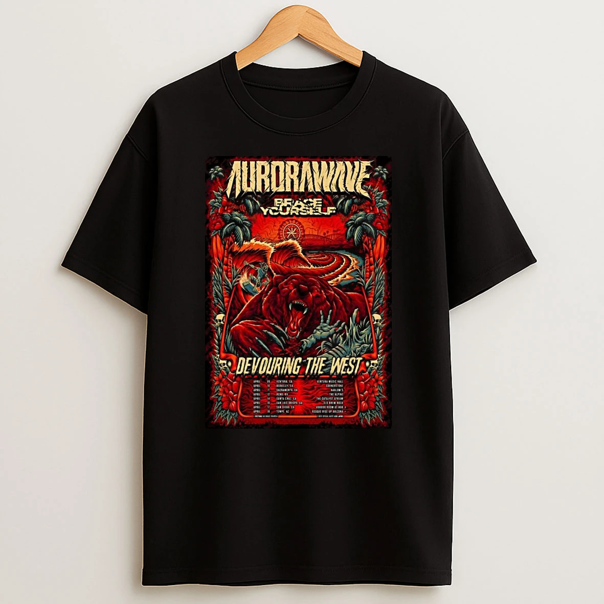 Aurorawave Devouring The West Tour 26 Shirts