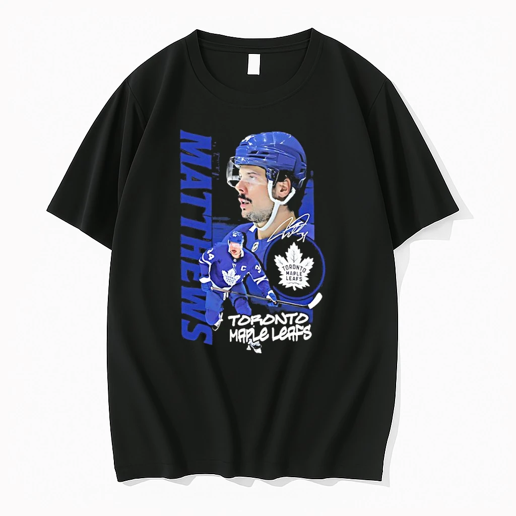 Auston Matthews Toronto Maple Leafs Playmaker Autographed Shirts