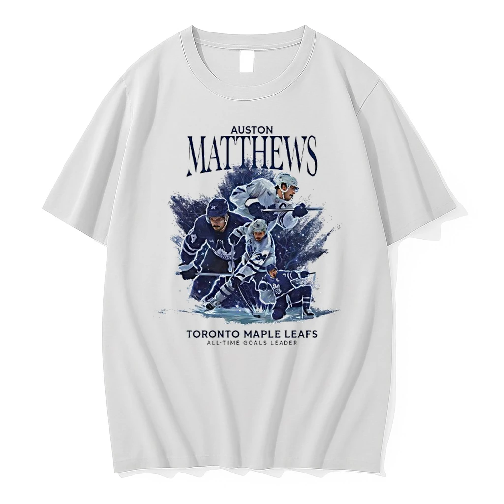 Auston Matthews All Time Goals Leader Toronto Maple Leafs History Shirts