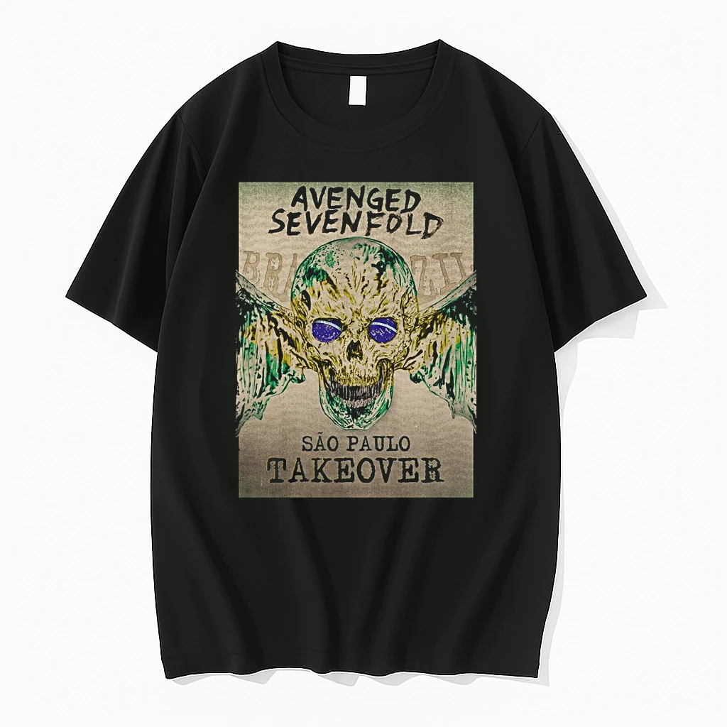 Avenged Sevenfold A7x Sao Paulo Brazil Takeover 2026 Shirts